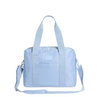 State Bags Jordan nylon diaper tote bag with adjustable crossbody strap