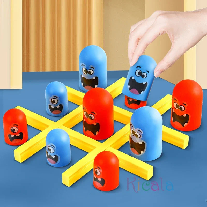 Gobble Tic Tac Toe Board Game – Fun Family Strategy Game for Kids