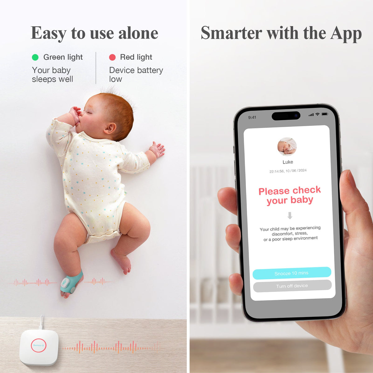 Sense-U Smart Sock Shoe + 2.5K PTZ Cam Bundle, view 18