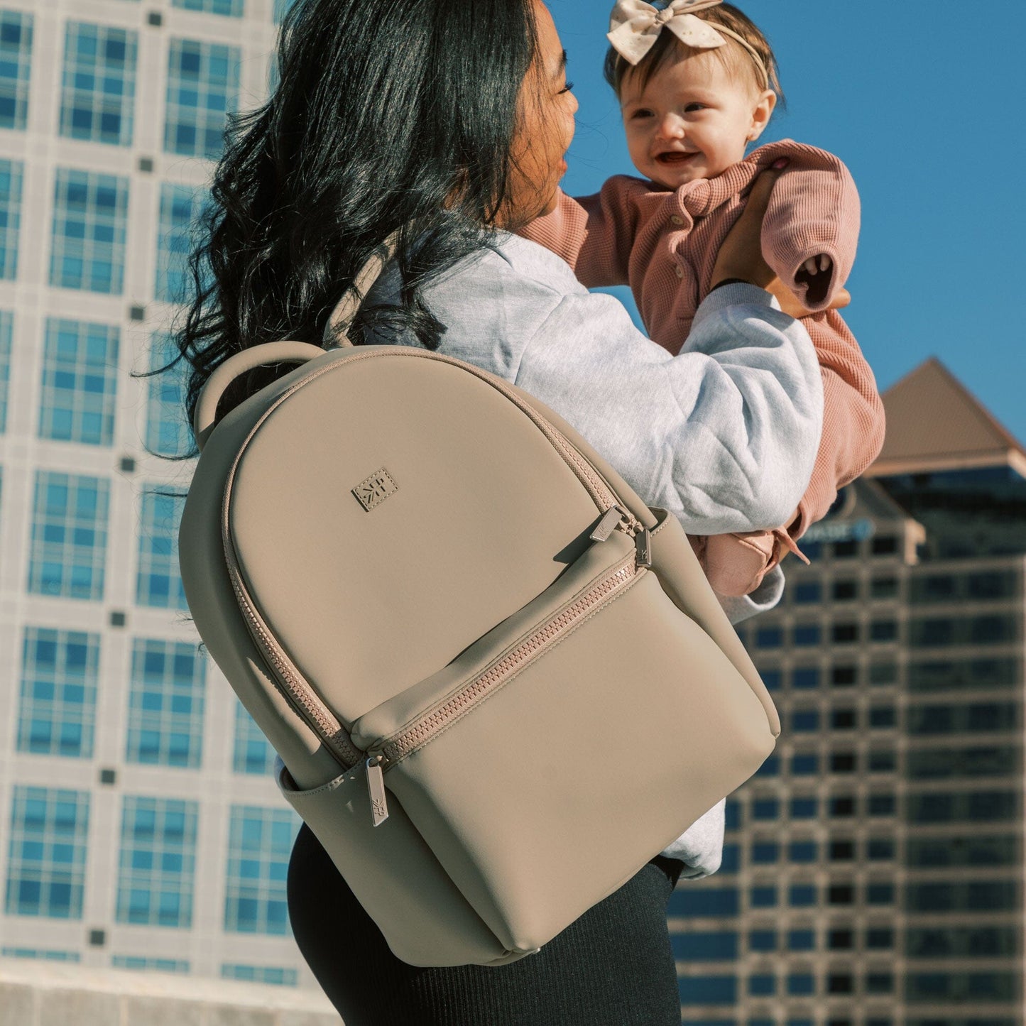Aspen Seoul Neoprene City Diaper Bag