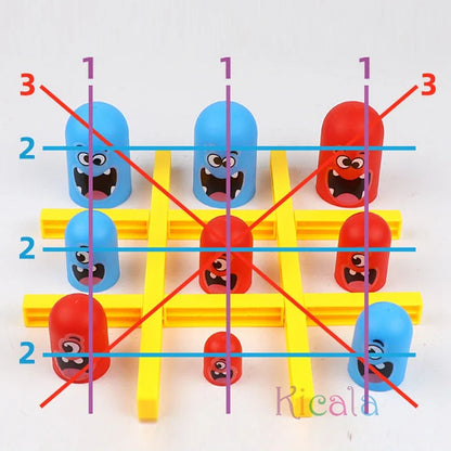 Gobble Tic Tac Toe Board Game – Fun Family Strategy Game for Kids