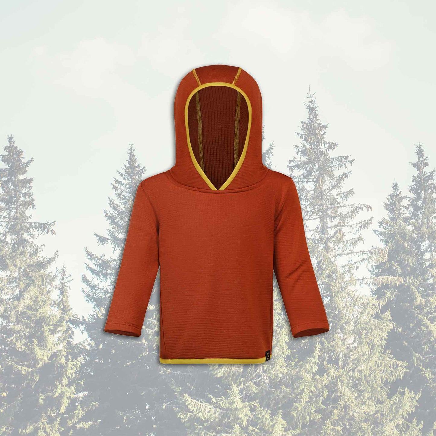 TUMBLER - Baby Grid Fleece Hoodie