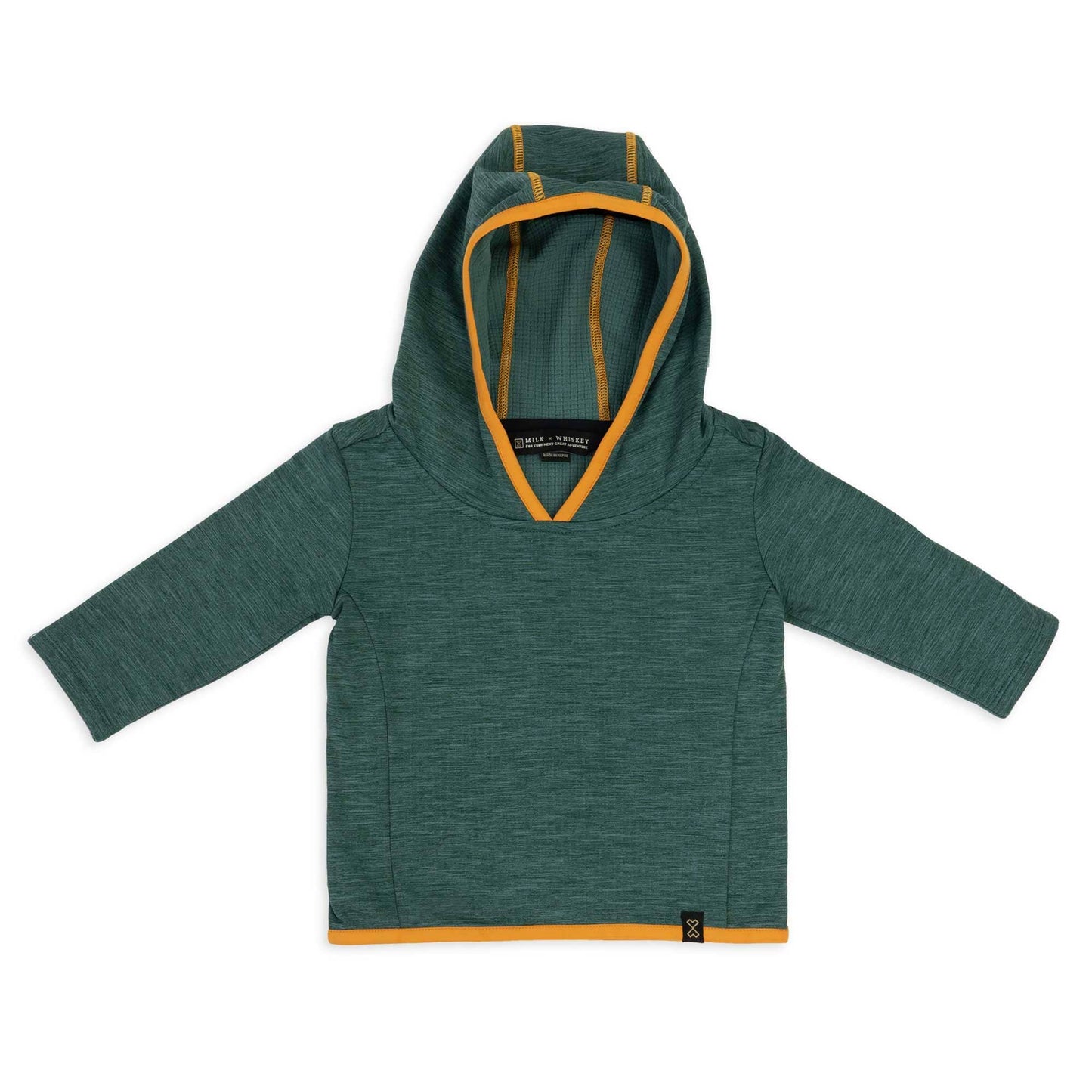 TUMBLER - Baby Grid Fleece Hoodie