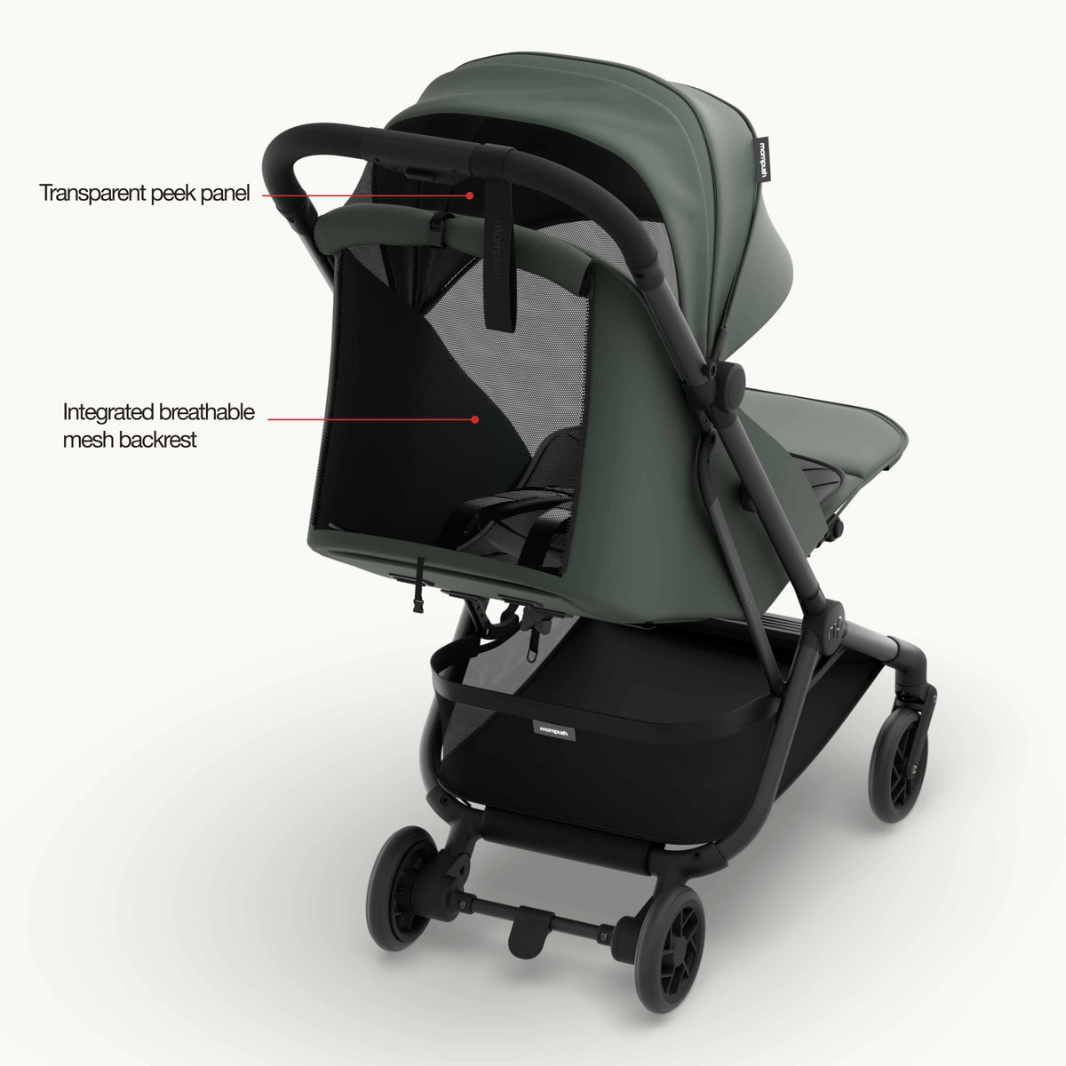 Mompush Velo Compact Travel Stroller, view 32
