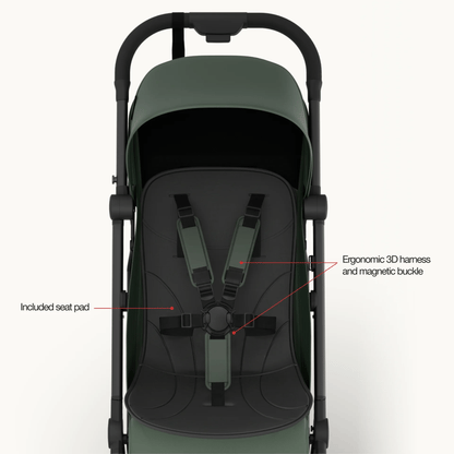 Mompush Velo Compact Travel Stroller, view 34
