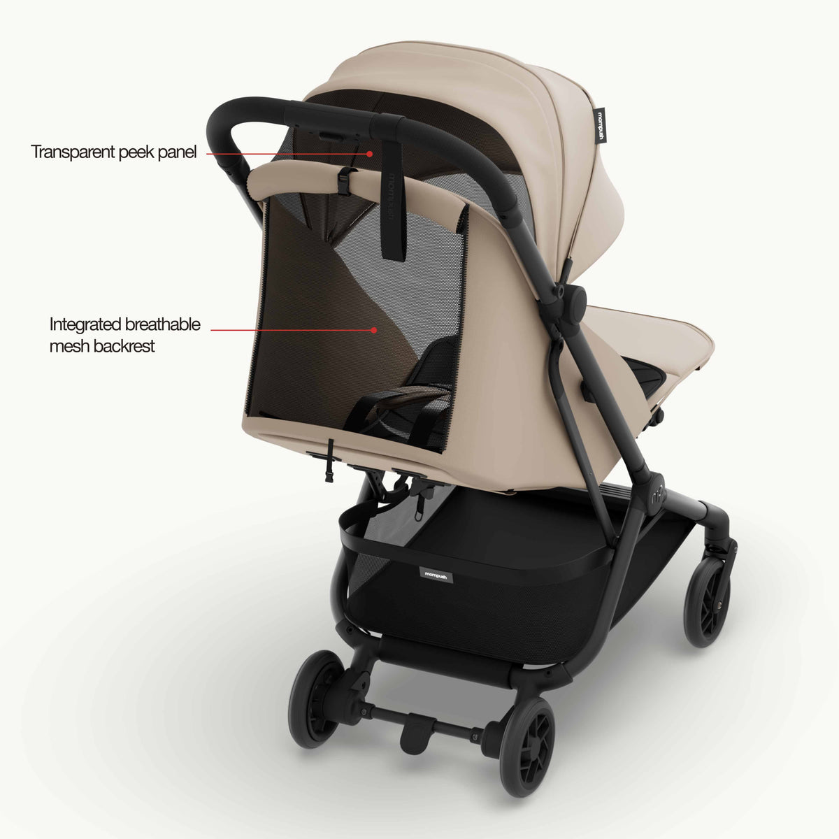 Mompush Velo Compact Travel Stroller, view 25