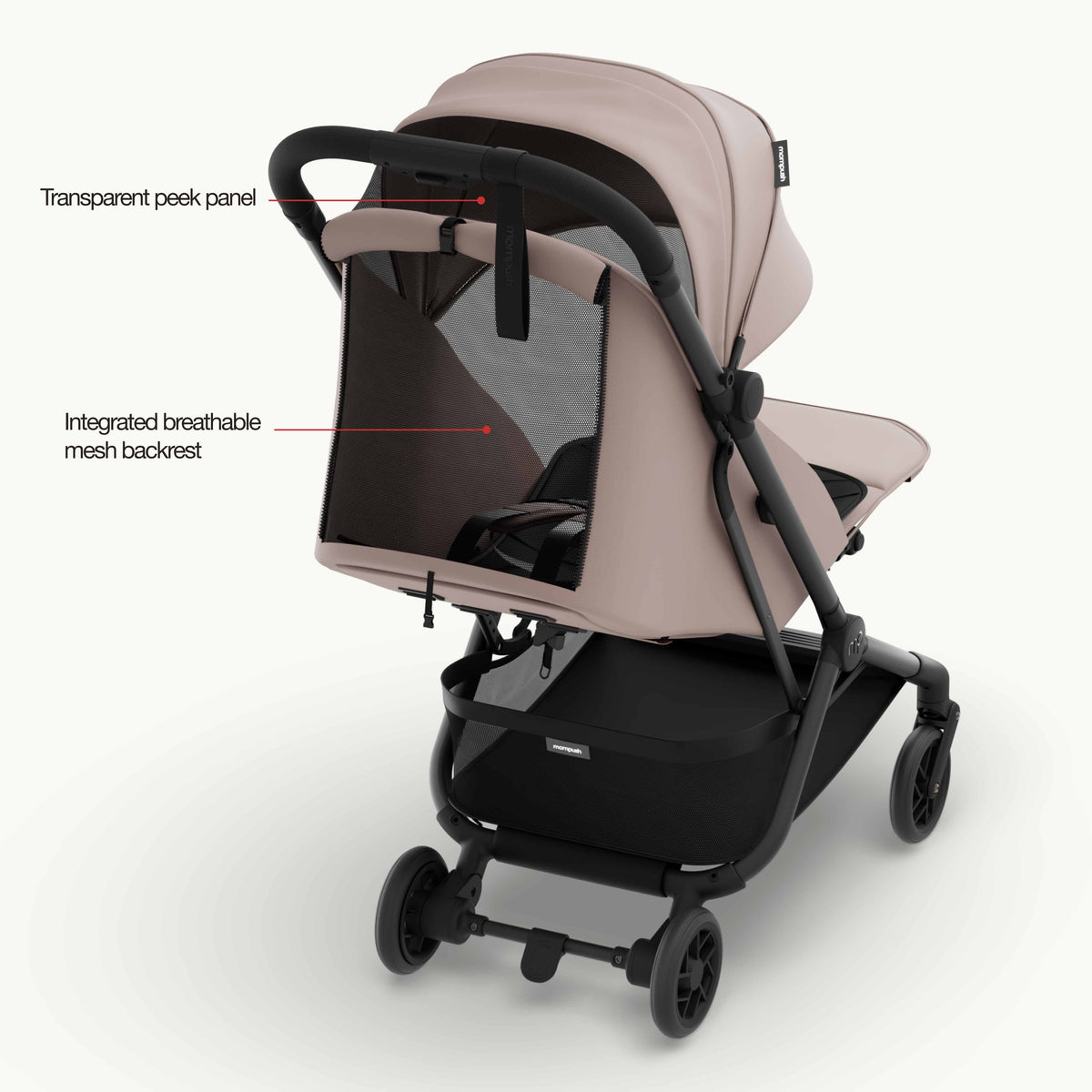 Mompush Velo Compact Travel Stroller, view 12