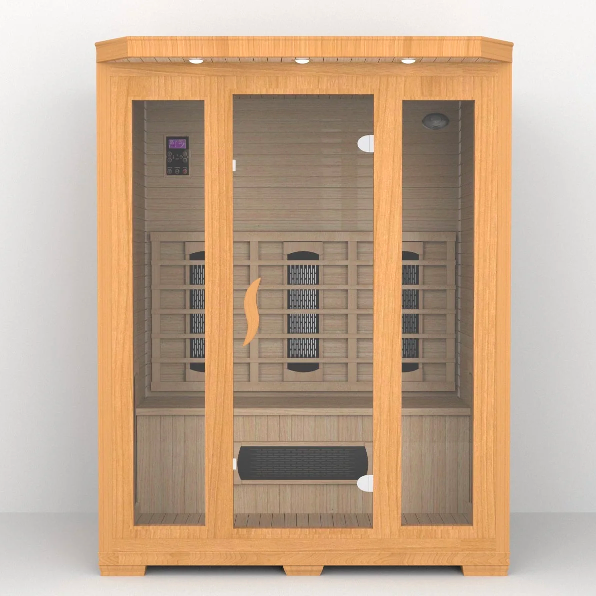 SAUNA EVOLUTION®  Indoor Wooden Dry Cabin Customized Sauna Room Far Infrared 04