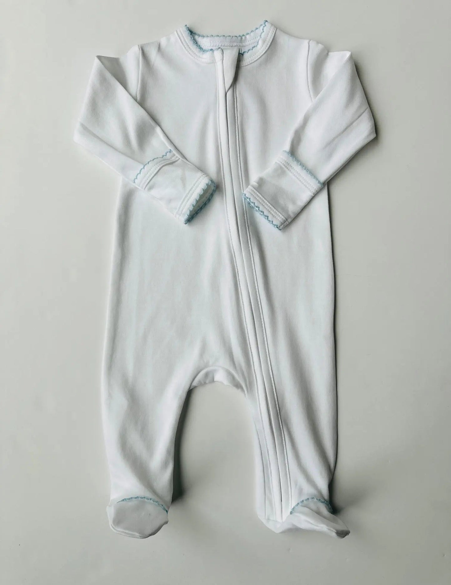 Stroller Society Pima Cotton Zipper Footies Infant Apparel