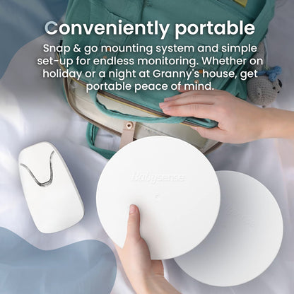 Babysense 7 - Baby Monitor with Breathing Motion Detection & Safety Alerts