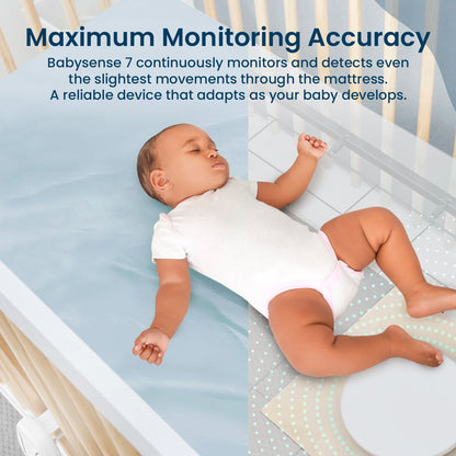 Babysense 7 - Baby Monitor with Breathing Motion Detection & Safety Alerts