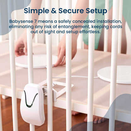 Babysense 7 - Baby Monitor with Breathing Motion Detection & Safety Alerts