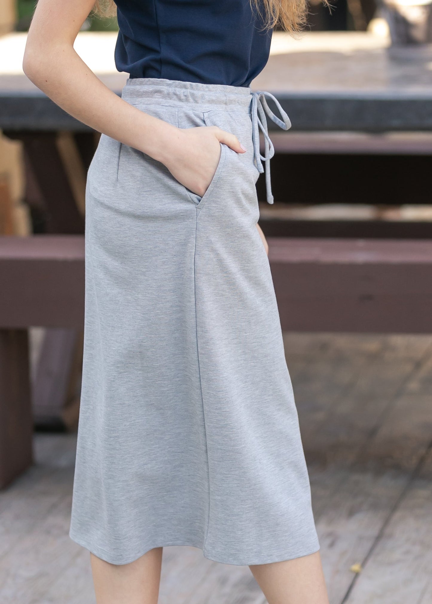 Jordan Knit Midi Skirt