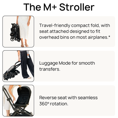 Orbit Baby M+ Stroll and Ride Compact Travel System
