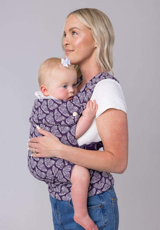The Monarch Baby Carrier - Violet Wings