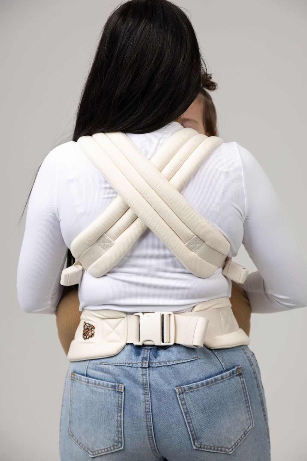 Mabē Monarch Baby Carrier - Natural Ivory
