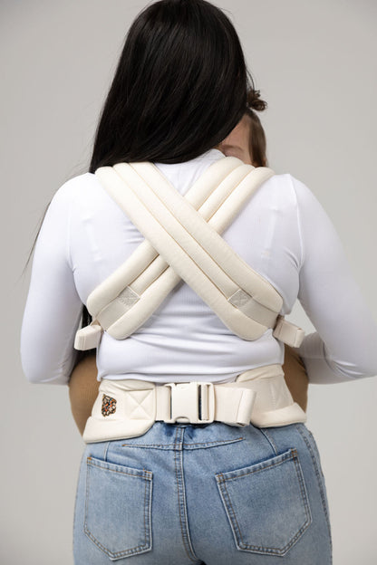 Mabē Monarch Baby Carrier - Natural Ivory