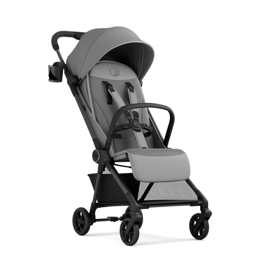 Mompush Nexis ultra-lightweight carbon fiber auto-fold travel stroller at 11.5 lbs