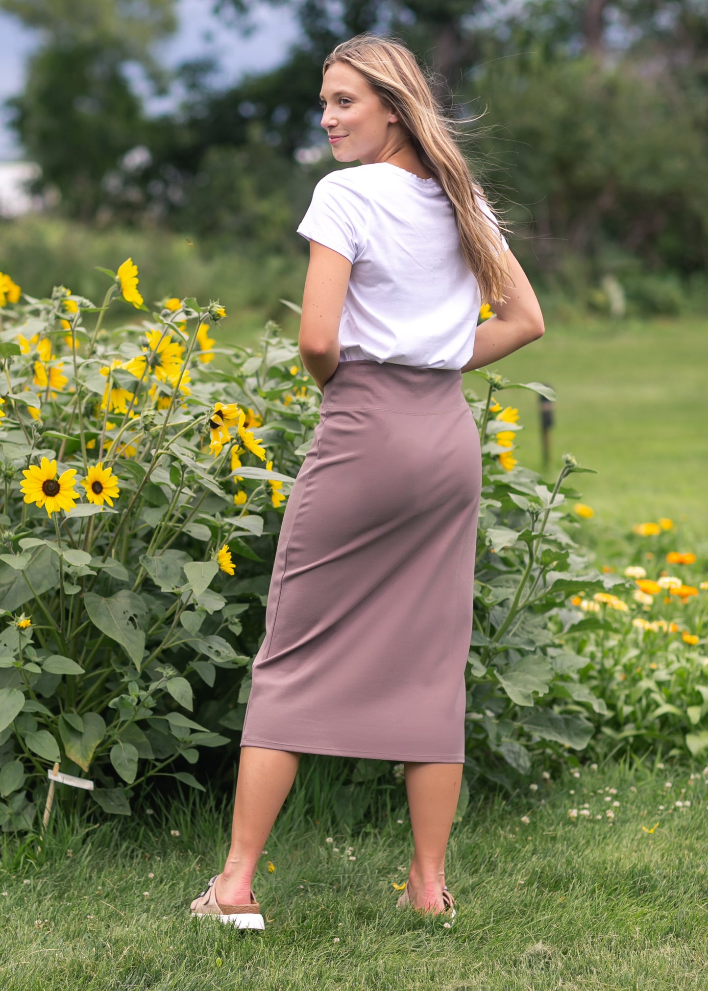 Quinn Midi Skirt 31 Inch