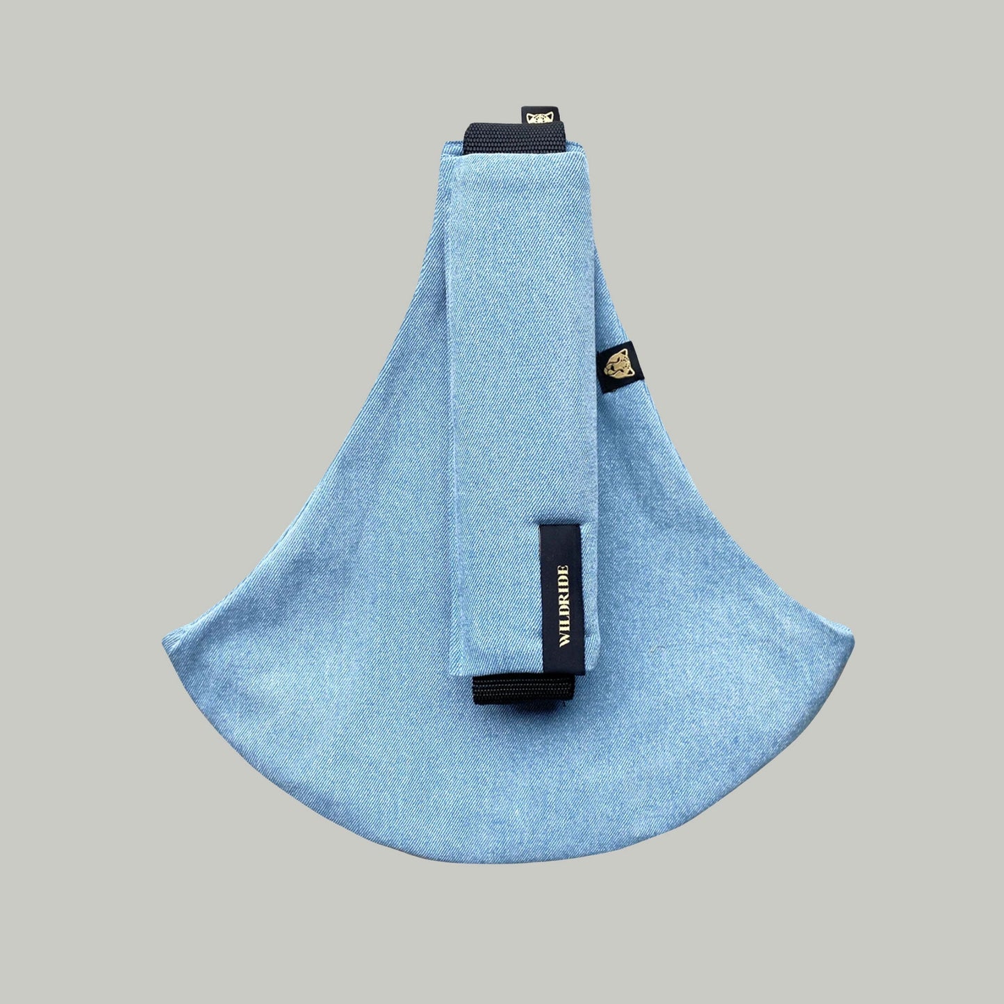 WildRide Toddler Carrier Denim hands-free ergonomic hip carrier for toddlers