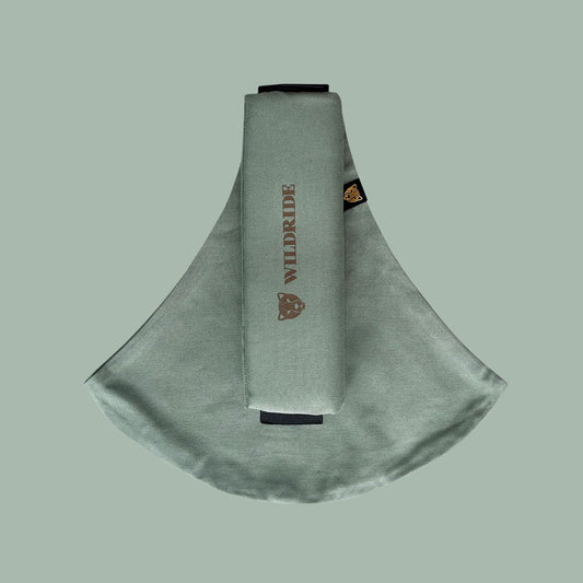 Wildride USA Toddler Carrier Fern in fern color, ergonomic toddler hip carrier for hands-free carrying