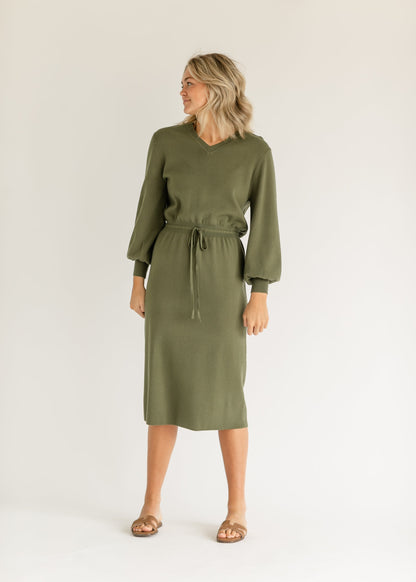 Wren Sweater Midi Dress