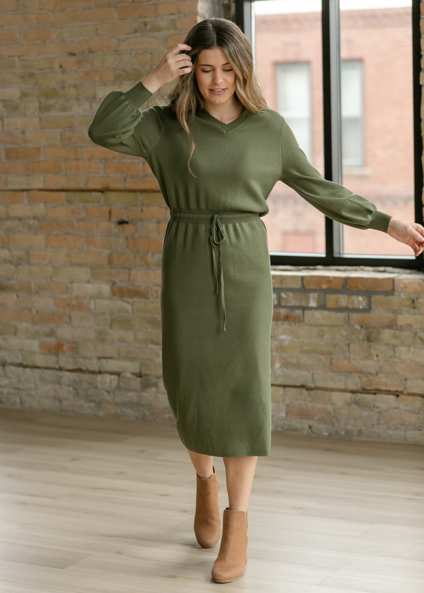 Wren Sweater Midi Dress